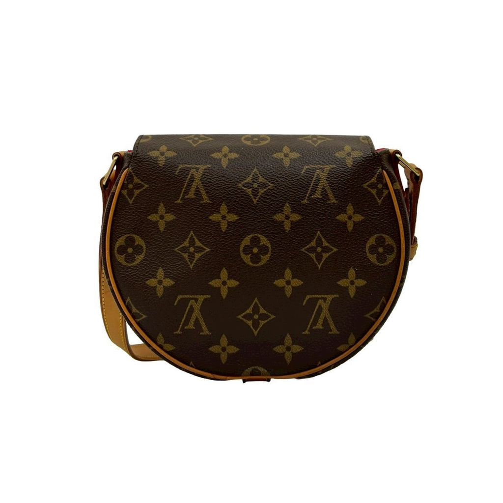 Louis Vuitton Brown Leather Pvc Pochette Shoulder Bag