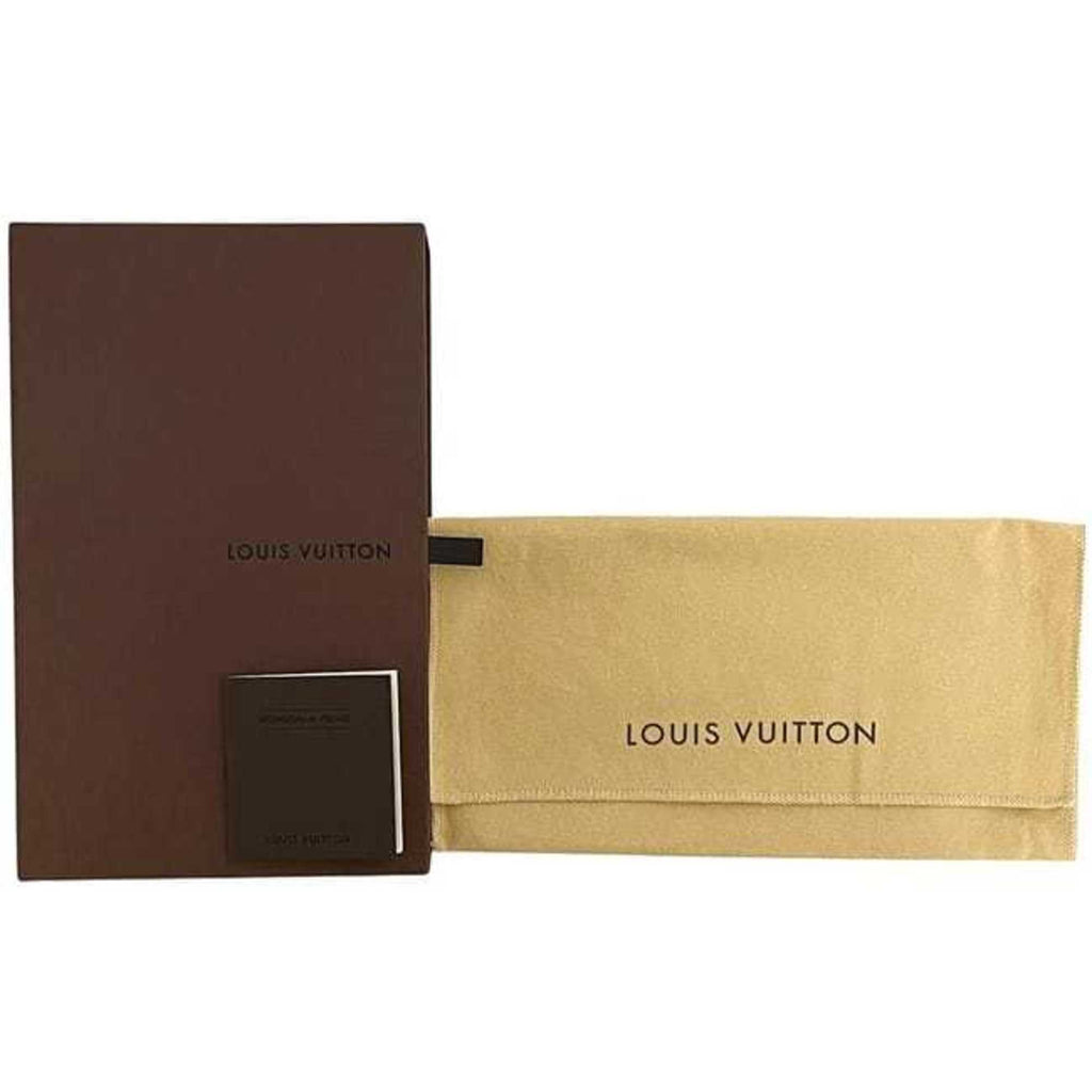 Louis Vuitton Monogram Empreinte Marine Rouge Navy Leather Long Wallet