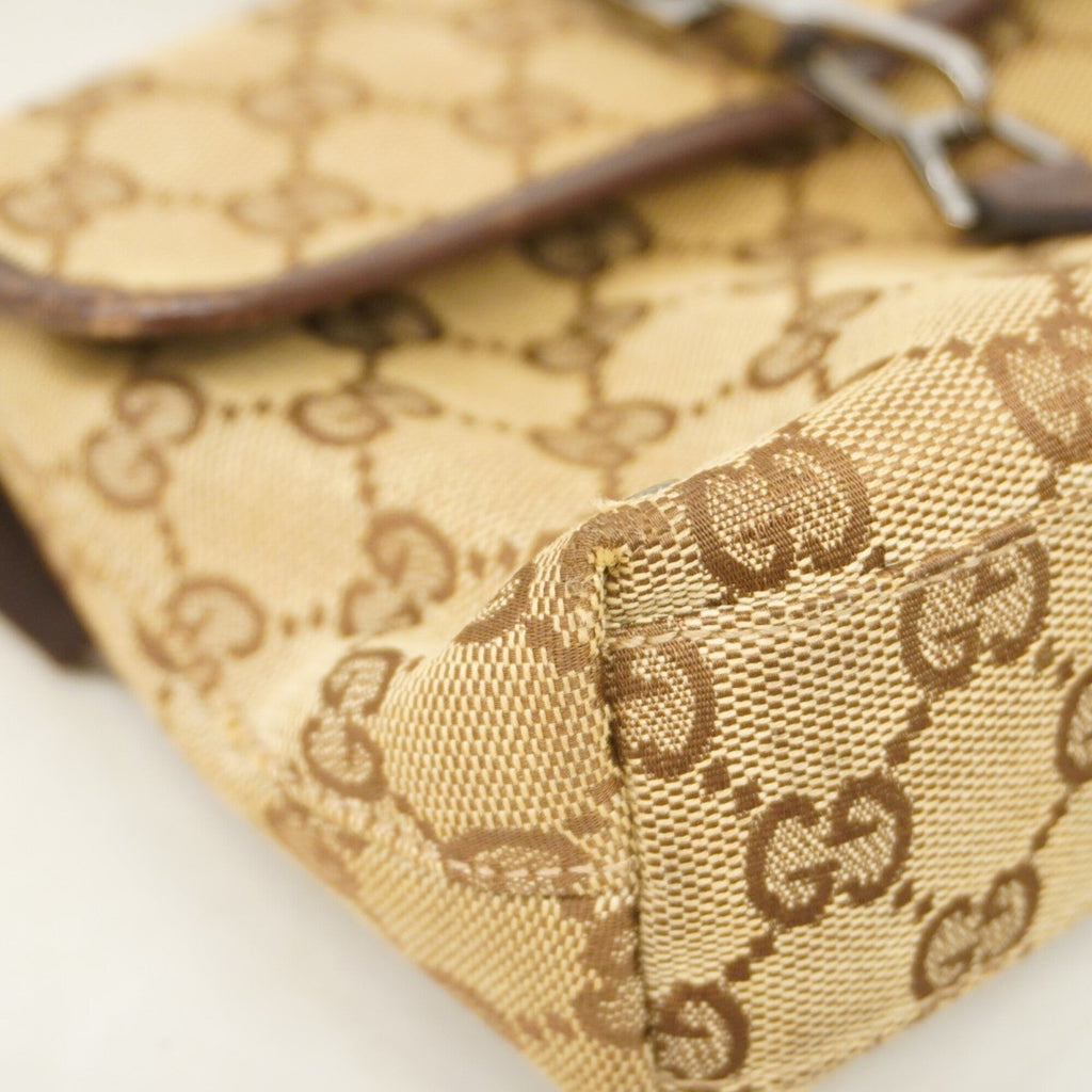 Gucci Brown Canvas Fanny Pack (Pre-Owned)