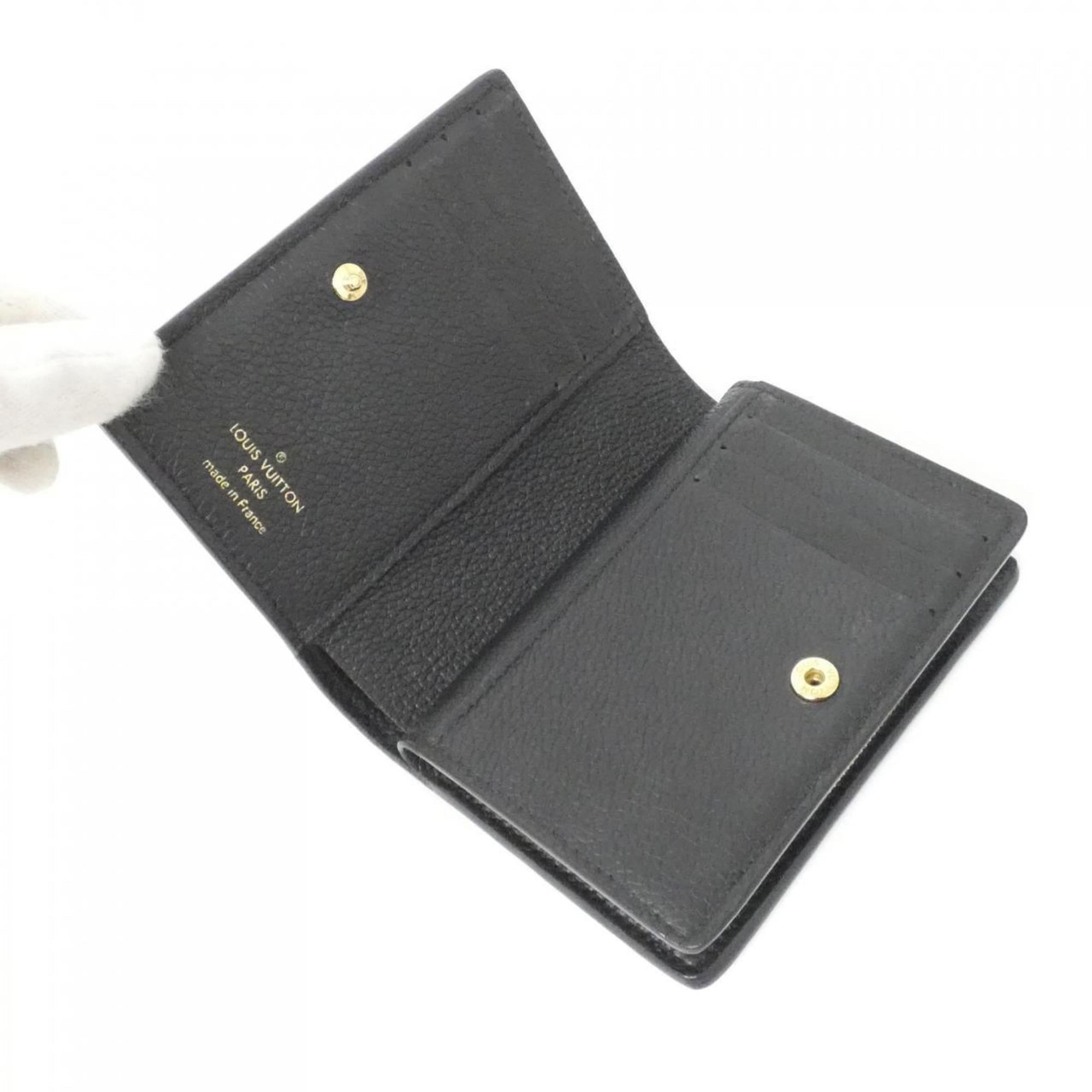 Louis Vuitton Black Leather Wallet