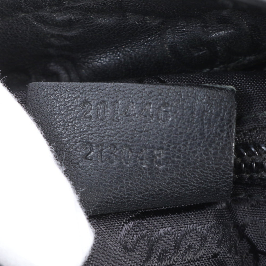 Gucci Black Leather Shoulder Bag (Pre-Owned)