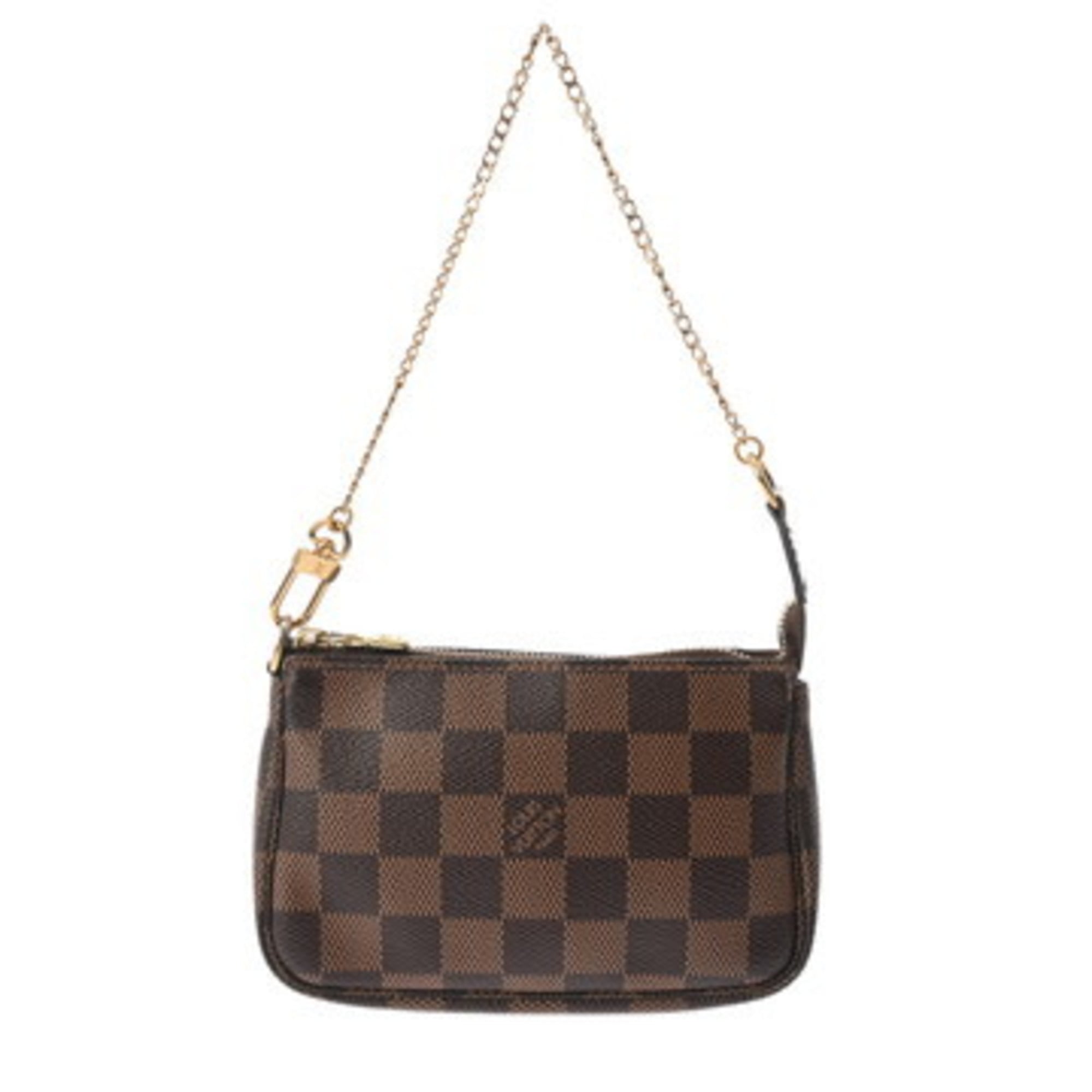 Louis Vuitton Damier Brown Damier Canvas Pochette Pouch