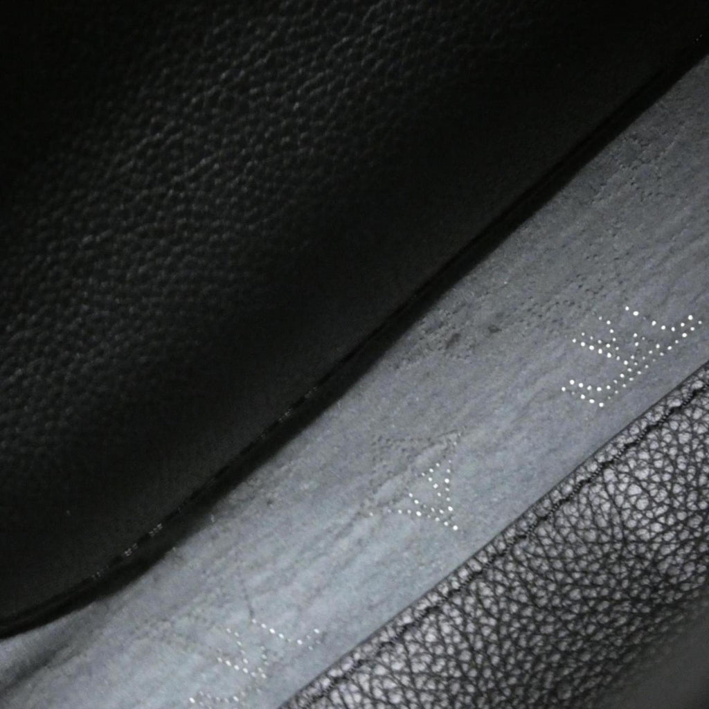 Louis Vuitton Black Leather Shoulder Bag