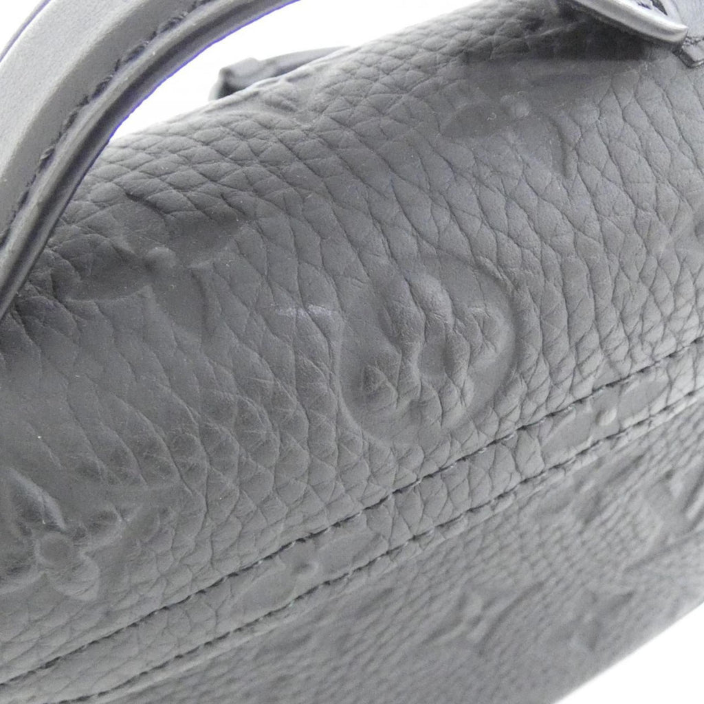 Louis Vuitton Taurillon Black Leather Shoulder Bag