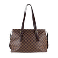 Louis Vuitton Brown Ebene Damier Canvas Shoulder Bag