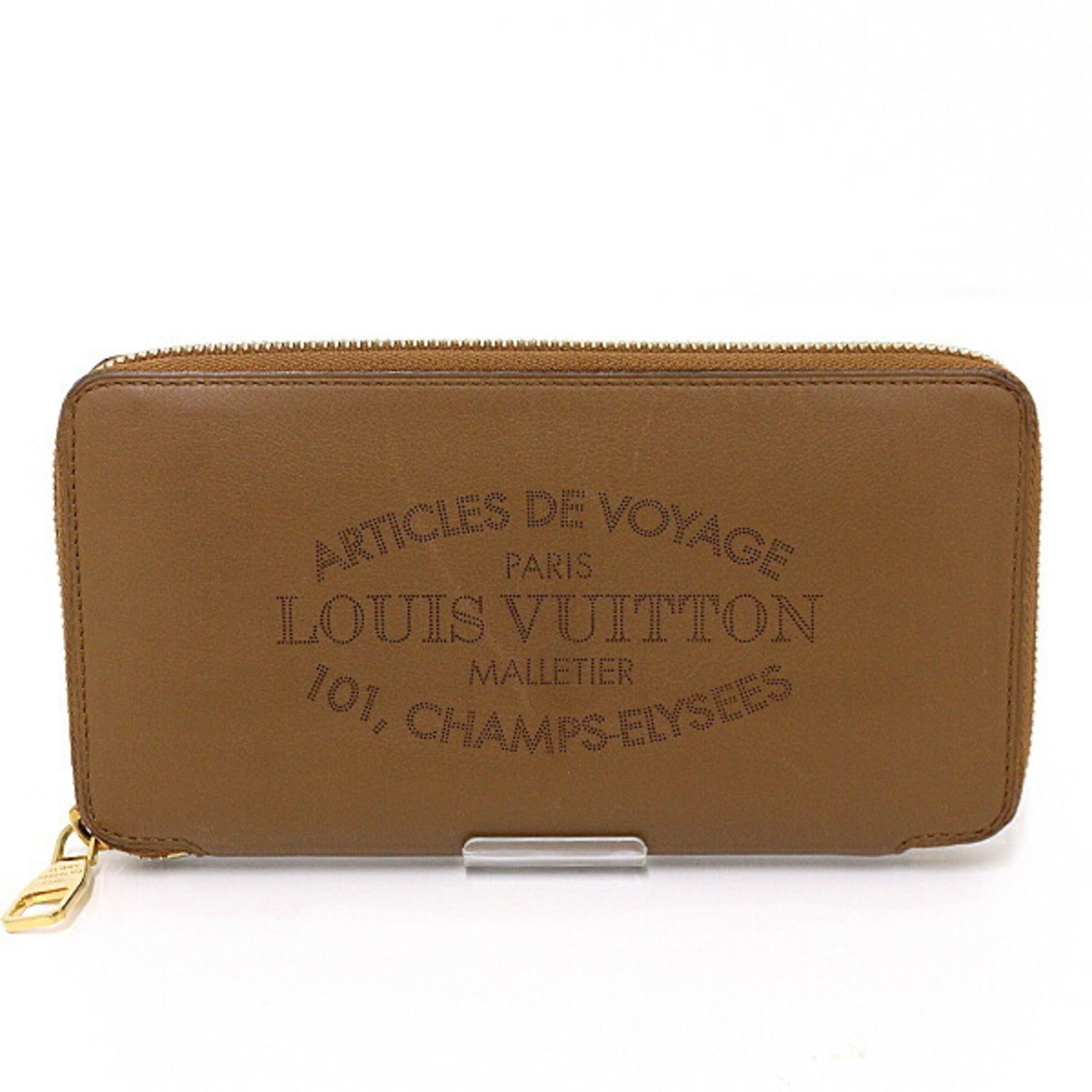 Louis Vuitton Brown Cuir Ombre Leather Coin Purse/Coin Case