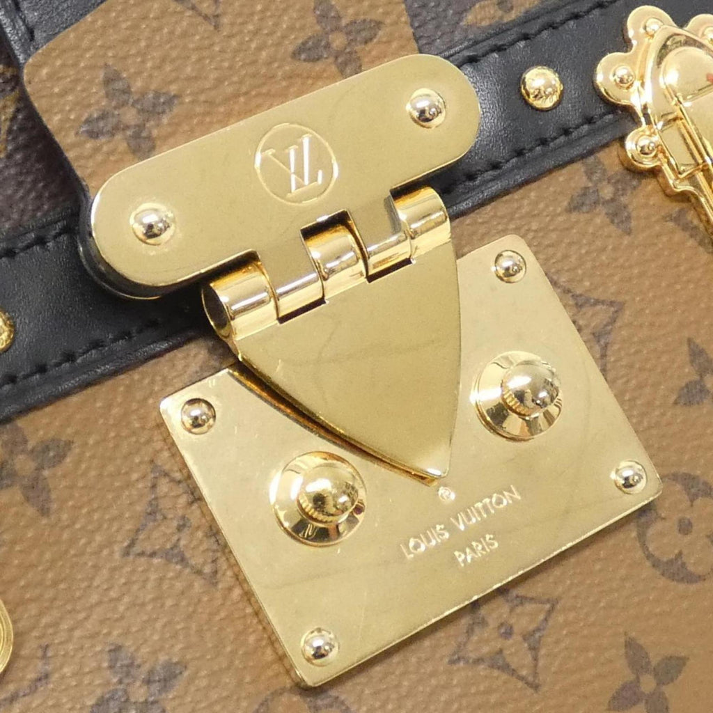 Louis Vuitton Marron Coated Canvas Shoulder Bag