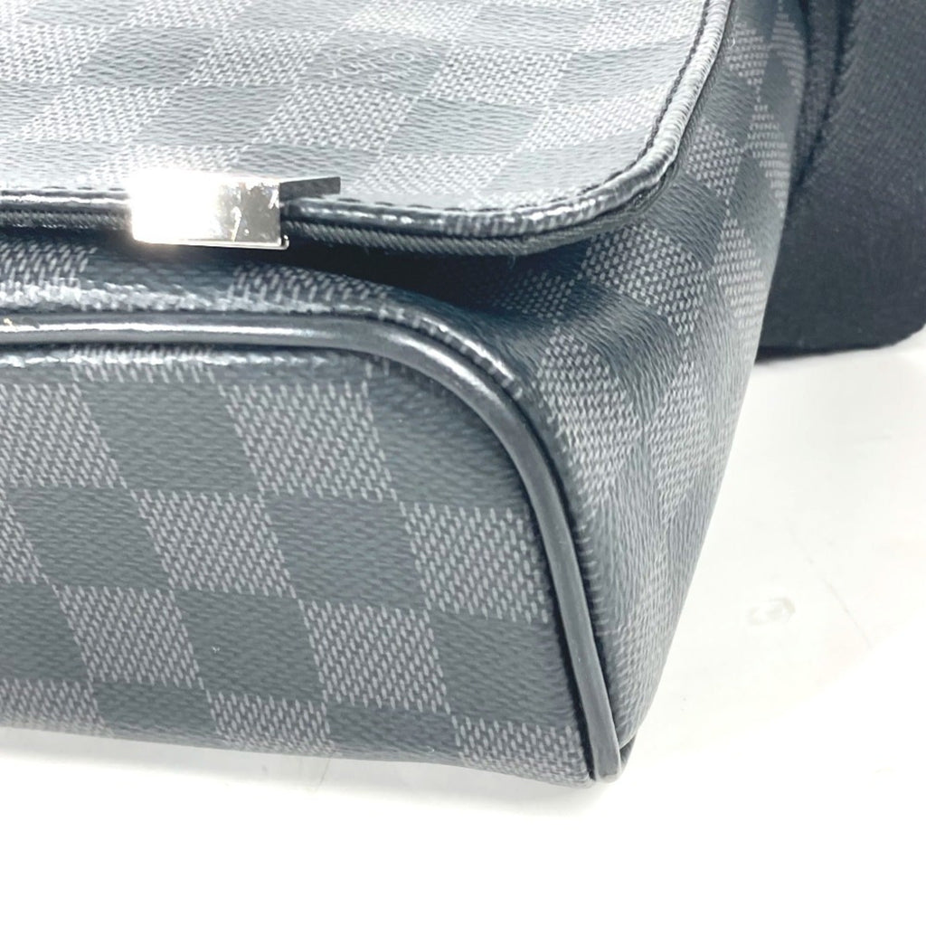 Louis Vuitton Black Damier Graphite Shoulder Bag