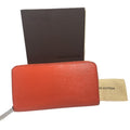 Louis Vuitton Epi Orange Epi Leather Long Wallet