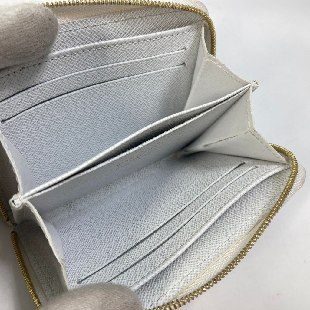 Louis Vuitton Epi Blanc White Epi Leather Coin Purse/Coin Case