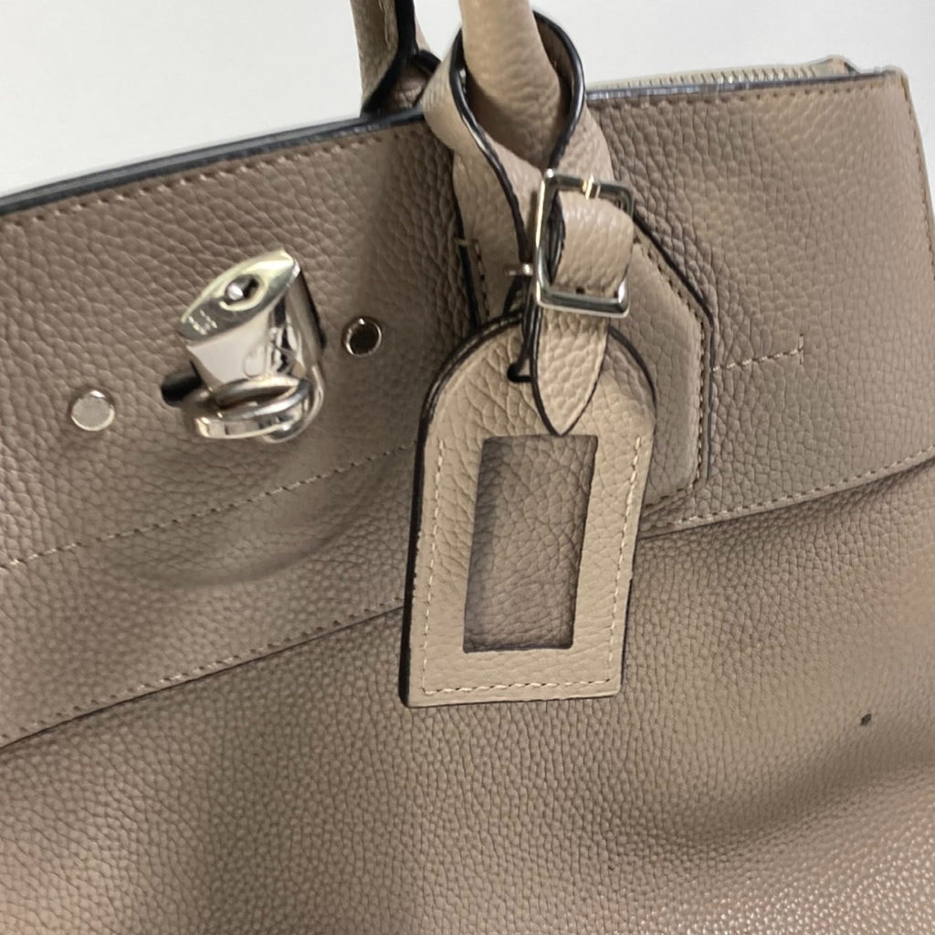 Louis Vuitton Gray Leather Handbag
