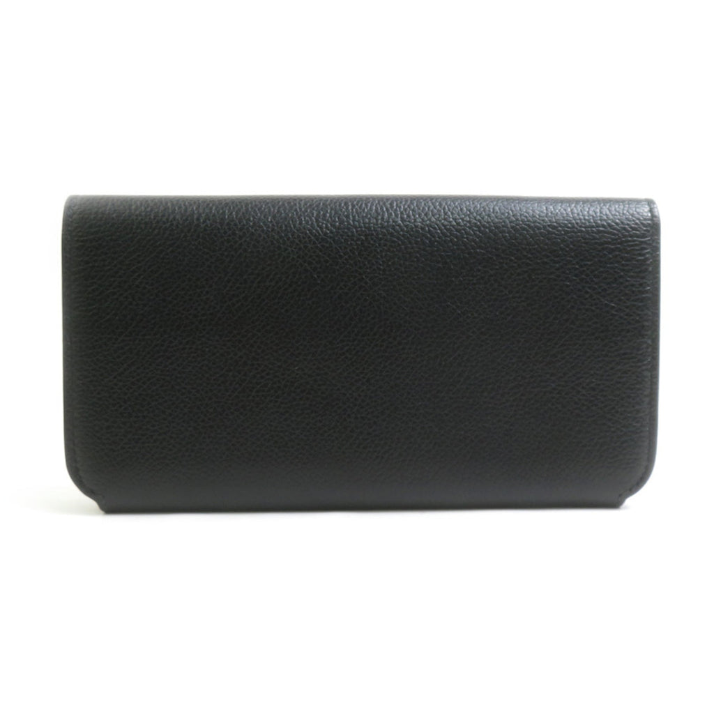 Balenciaga Black Leather Long Wallet (Bi-Fold)