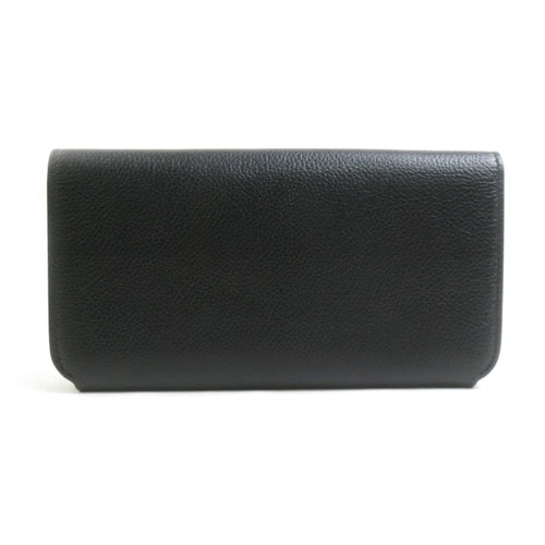 Balenciaga Black Leather Long Wallet (Bi-Fold)