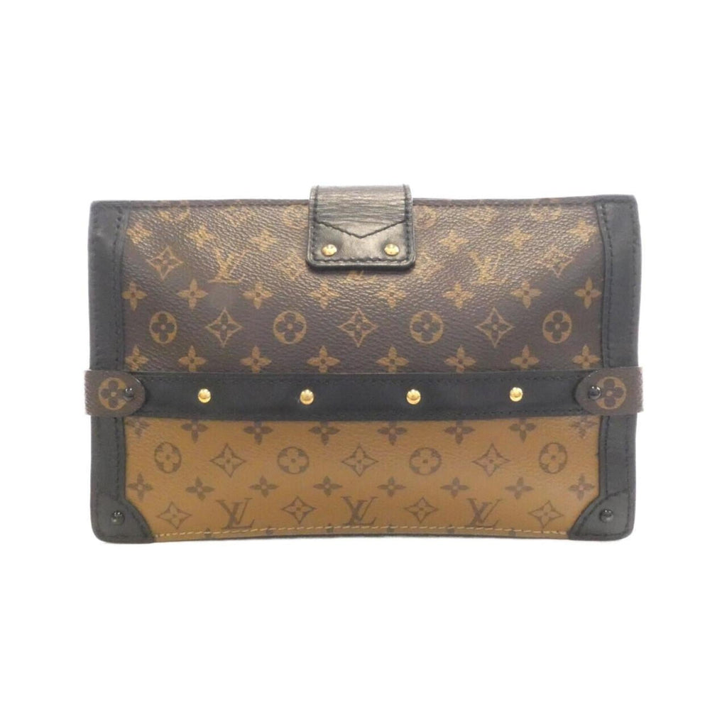 Louis Vuitton Marron Coated Canvas Shoulder Bag