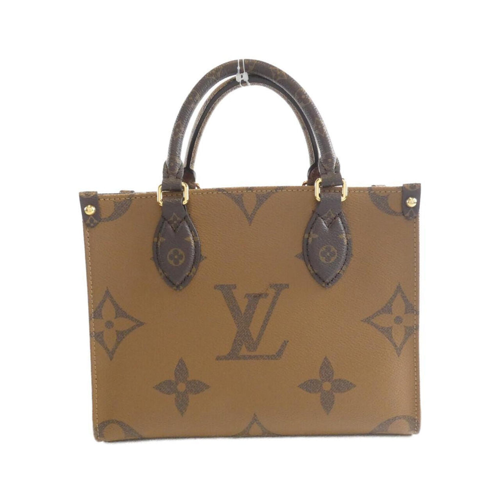 Louis Vuitton Marron Coated Canvas Handbag