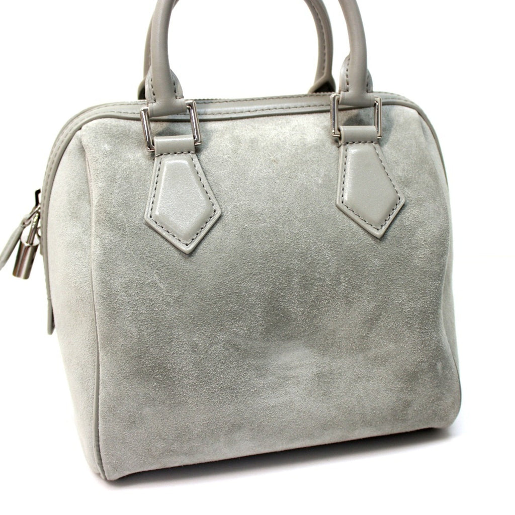 Louis Vuitton Gray Leather Handbag