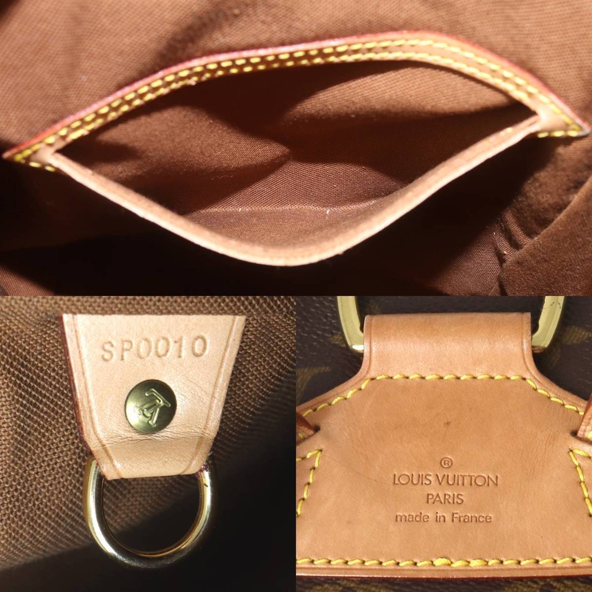 Louis Vuitton Monogram Leather Backpack