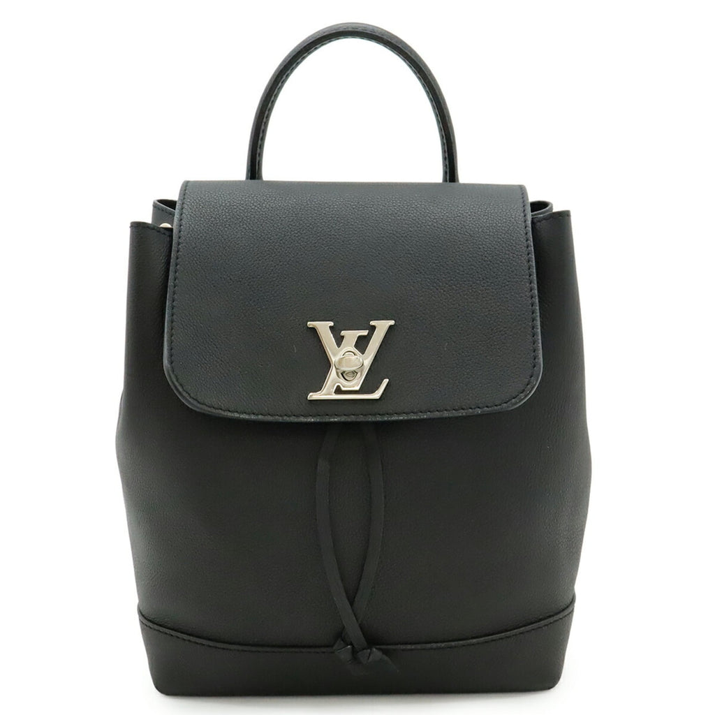 Louis Vuitton Black Noir Leather Backpack