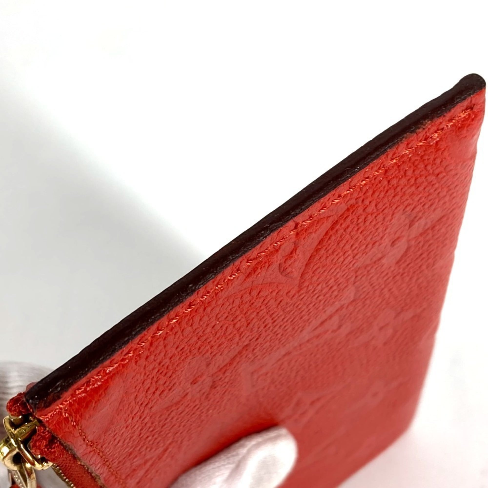 Louis Vuitton Auriane Red Color Monogram Empreinte Long Wallet