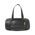 Louis Vuitton Black Leather Handbag Pouch