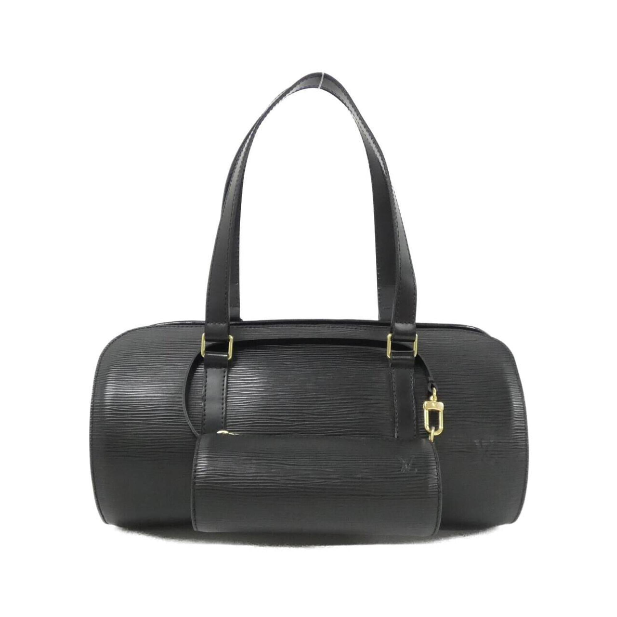 Louis Vuitton Black Leather Handbag Pouch