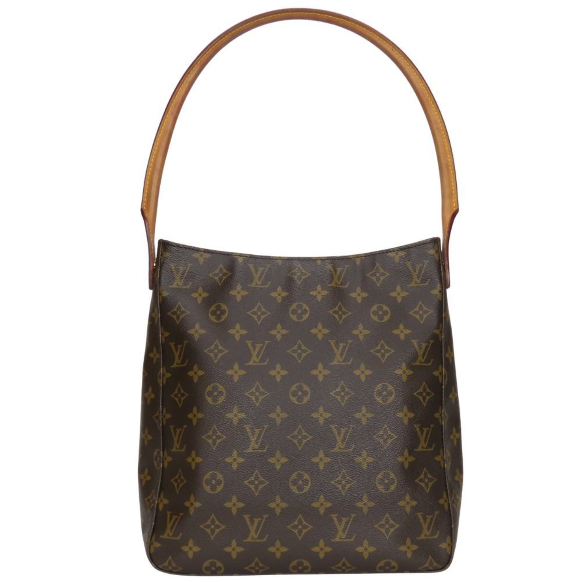 Louis Vuitton Monogram Brown Monogram Leather Shoulder Bag