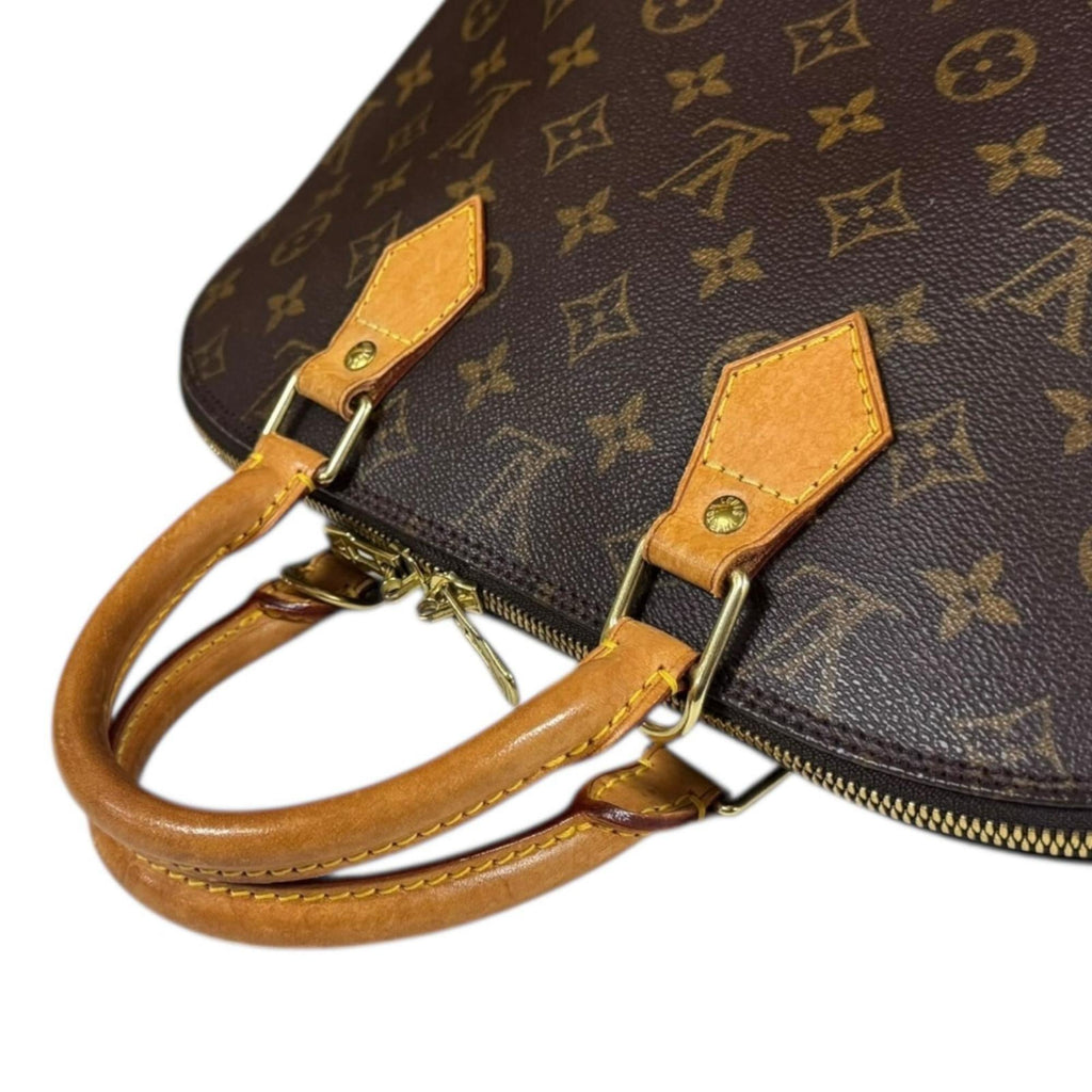 Louis Vuitton Brown Monogram Canvas Handbag