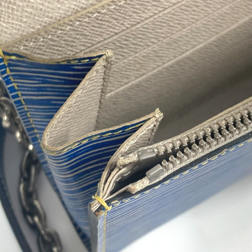 Louis Vuitton Epi Blue Epi Leather Shoulder Bag