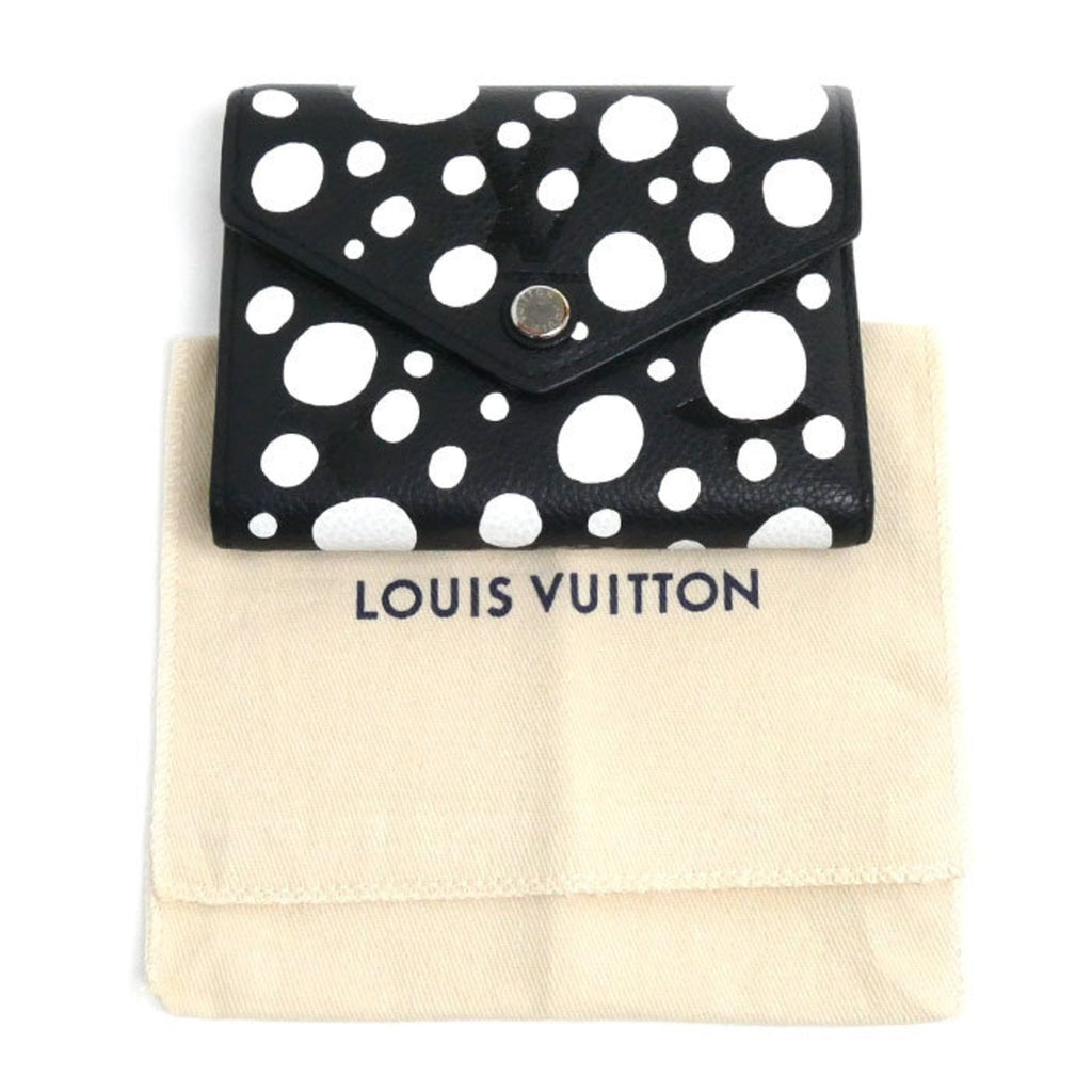 Louis Vuitton Monogram Empreinte Black Monogram Noir Monogram Empreinte Wallet (Tri-Fold)