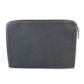 Fendi Dark Brown Leather Clutch Bag Pouch
