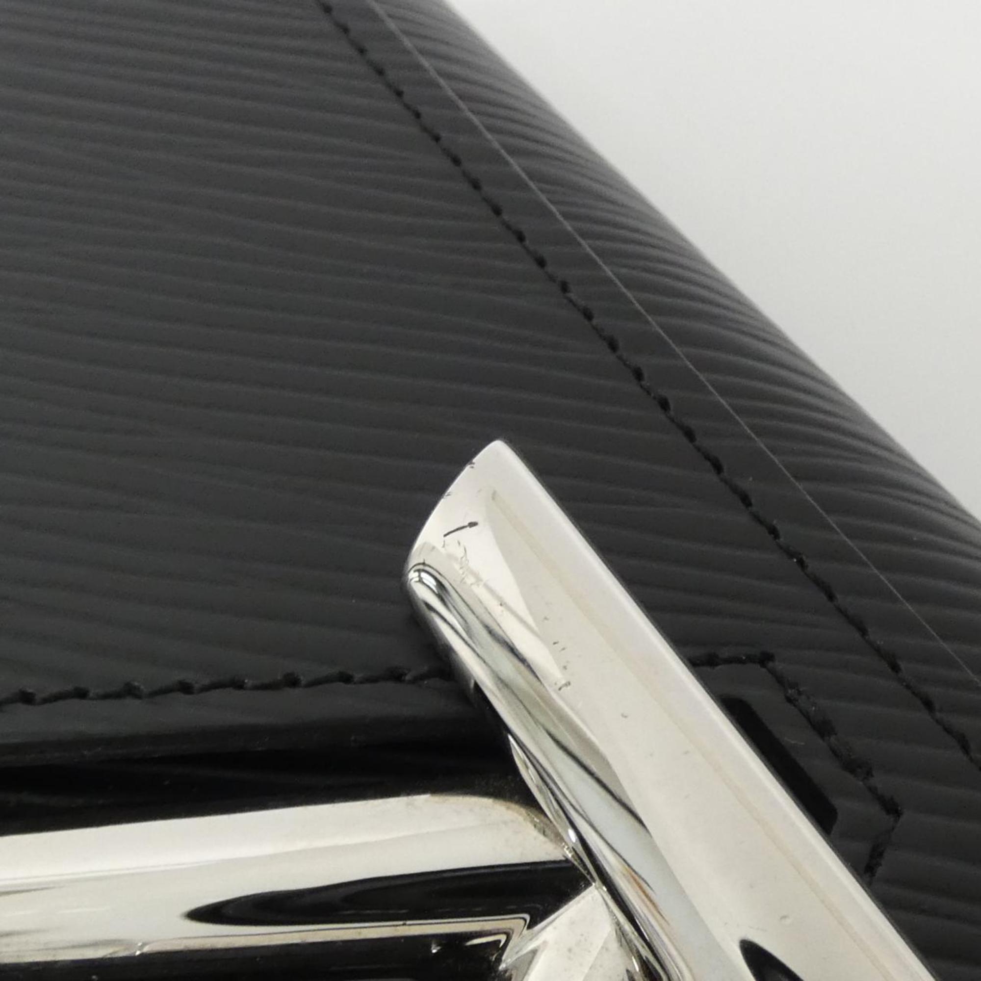 Louis Vuitton Black Leather Long Wallet
