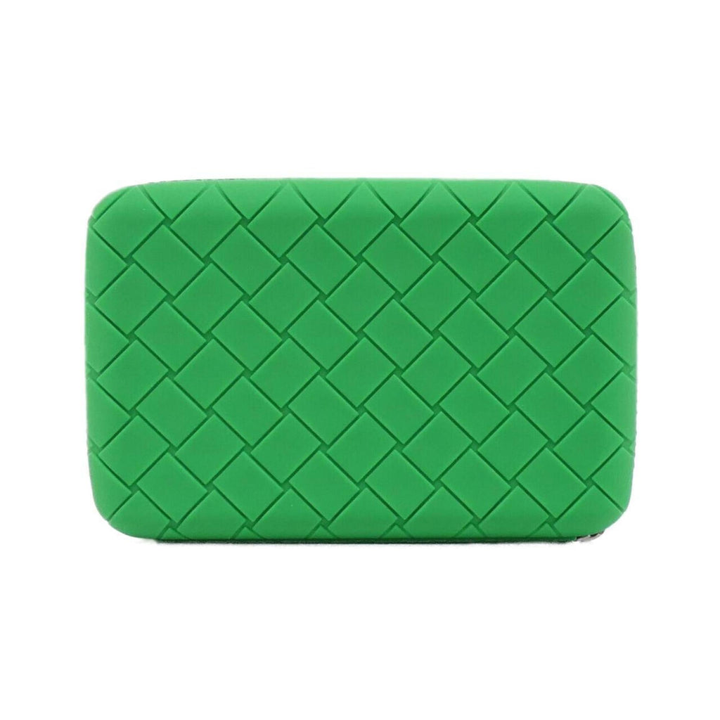 Bottega Veneta Silver Silicone Handbag