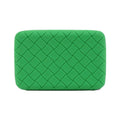 Bottega Veneta Silver Silicone Handbag