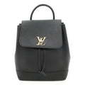 Louis Vuitton Noir Leather Backpack