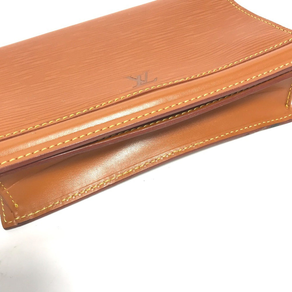 Louis Vuitton Brown Kenyan Brown Epi Leather Pouch