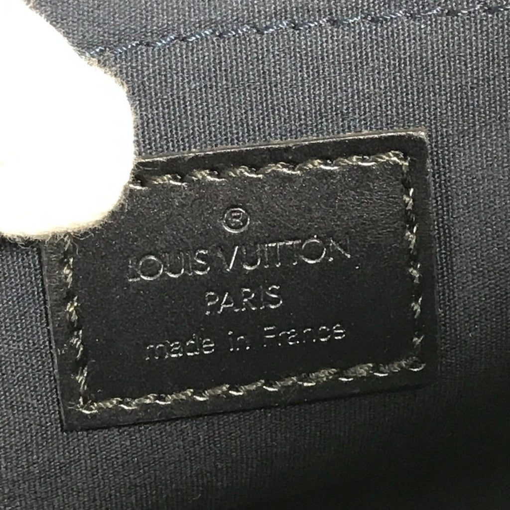 Louis Vuitton Navy Monogram Mat Boston Bag Handbag