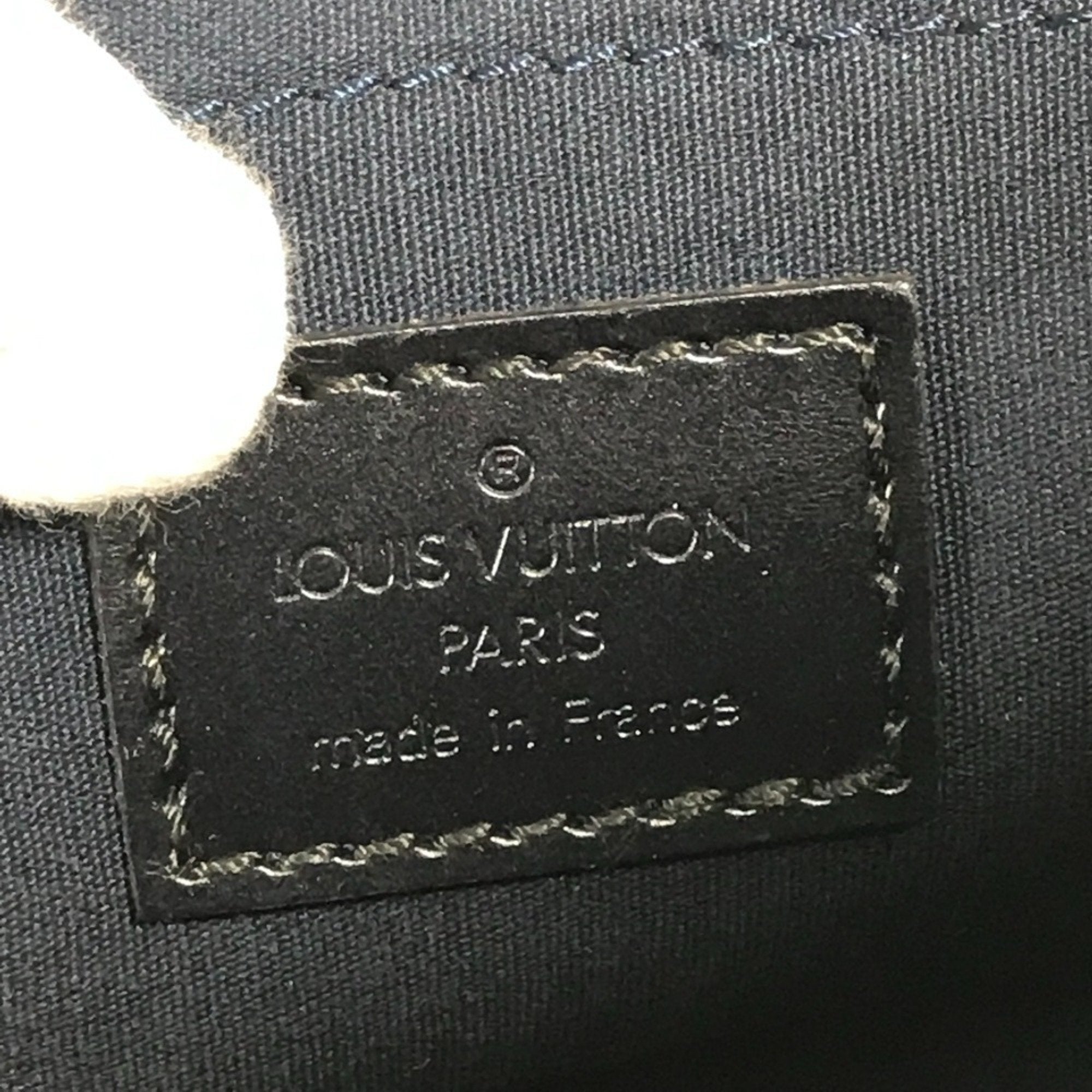 Louis Vuitton Navy Monogram Mat Boston Bag Handbag