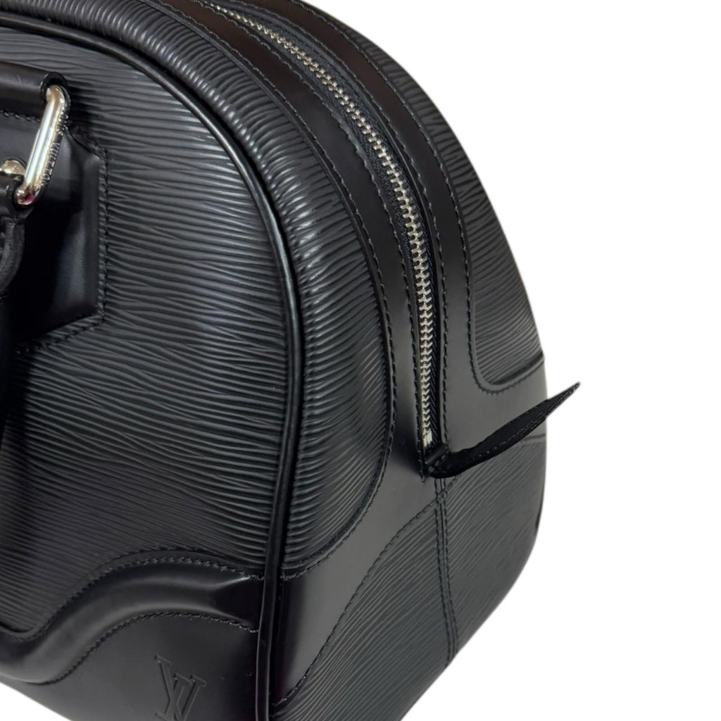 Louis Vuitton Black Epi Leather Handbag