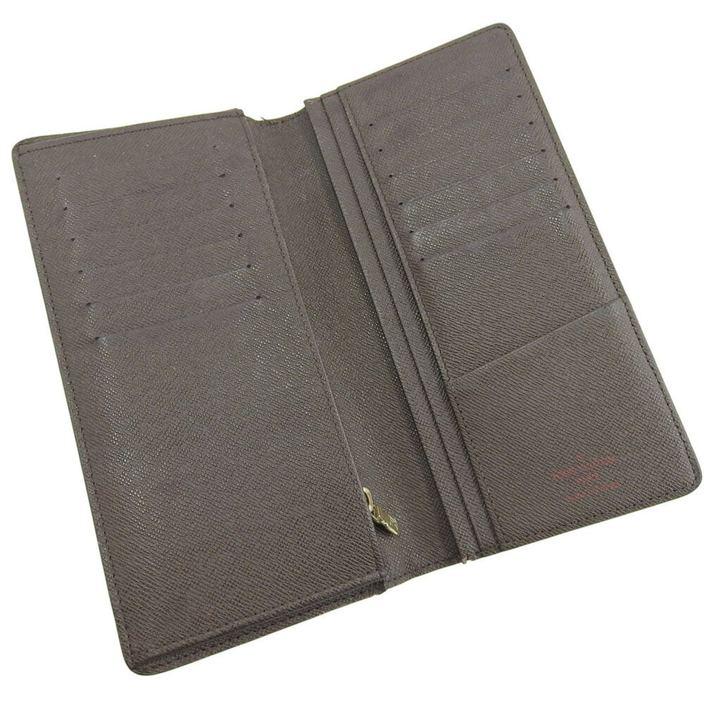 Louis Vuitton Ebene Pvc Long Wallet