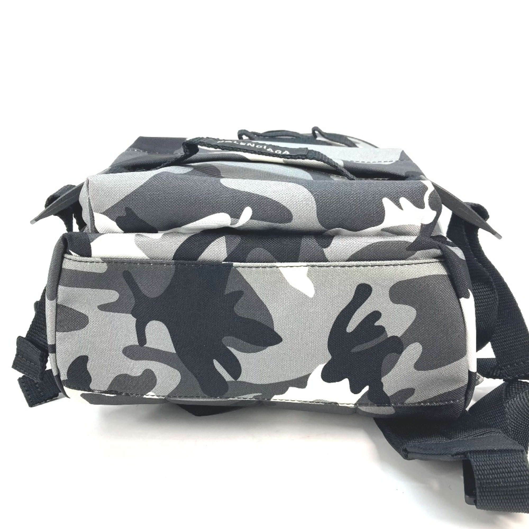 Balenciaga Gray Cloth Backpack