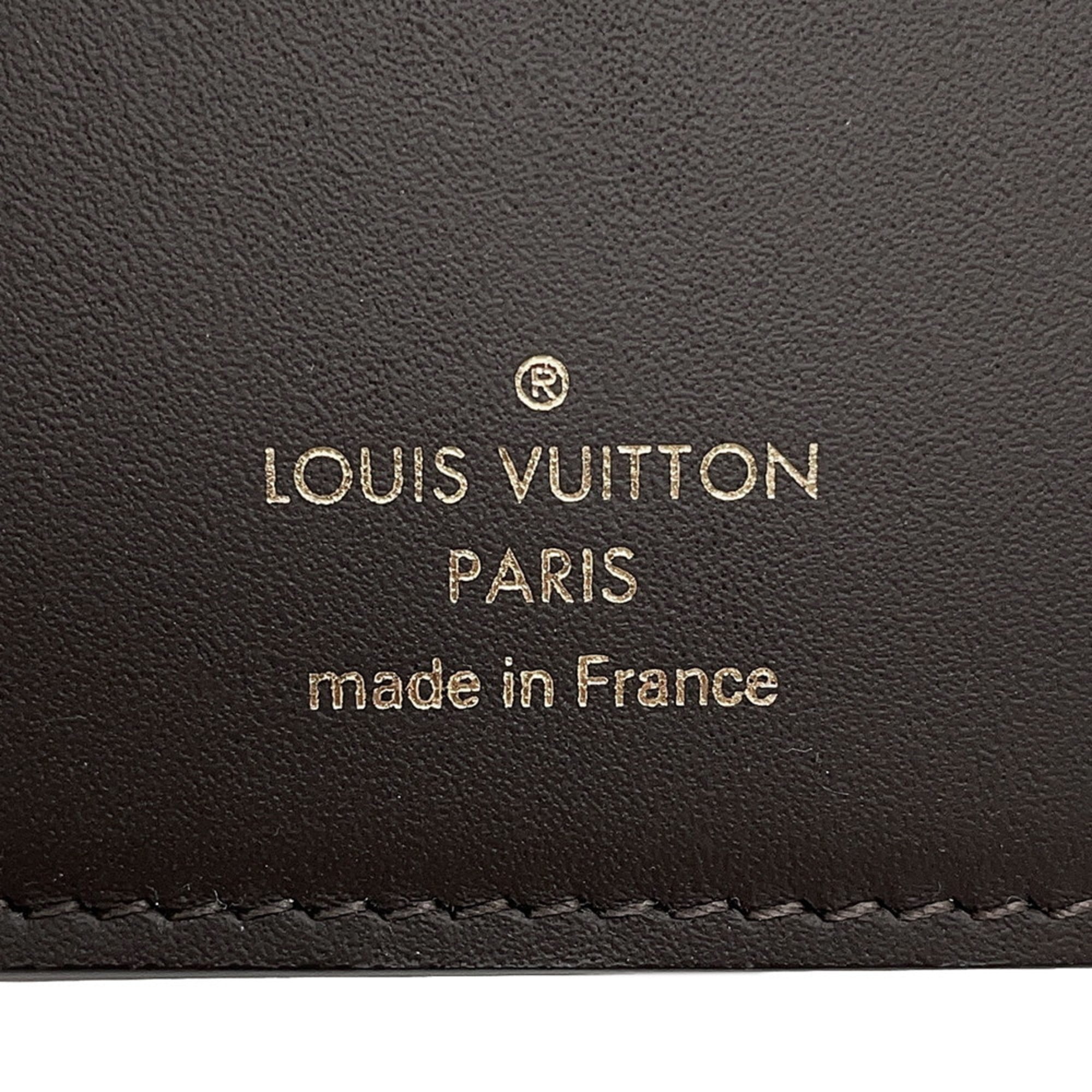 Louis Vuitton Galle Leather Wallet (Tri-Fold)