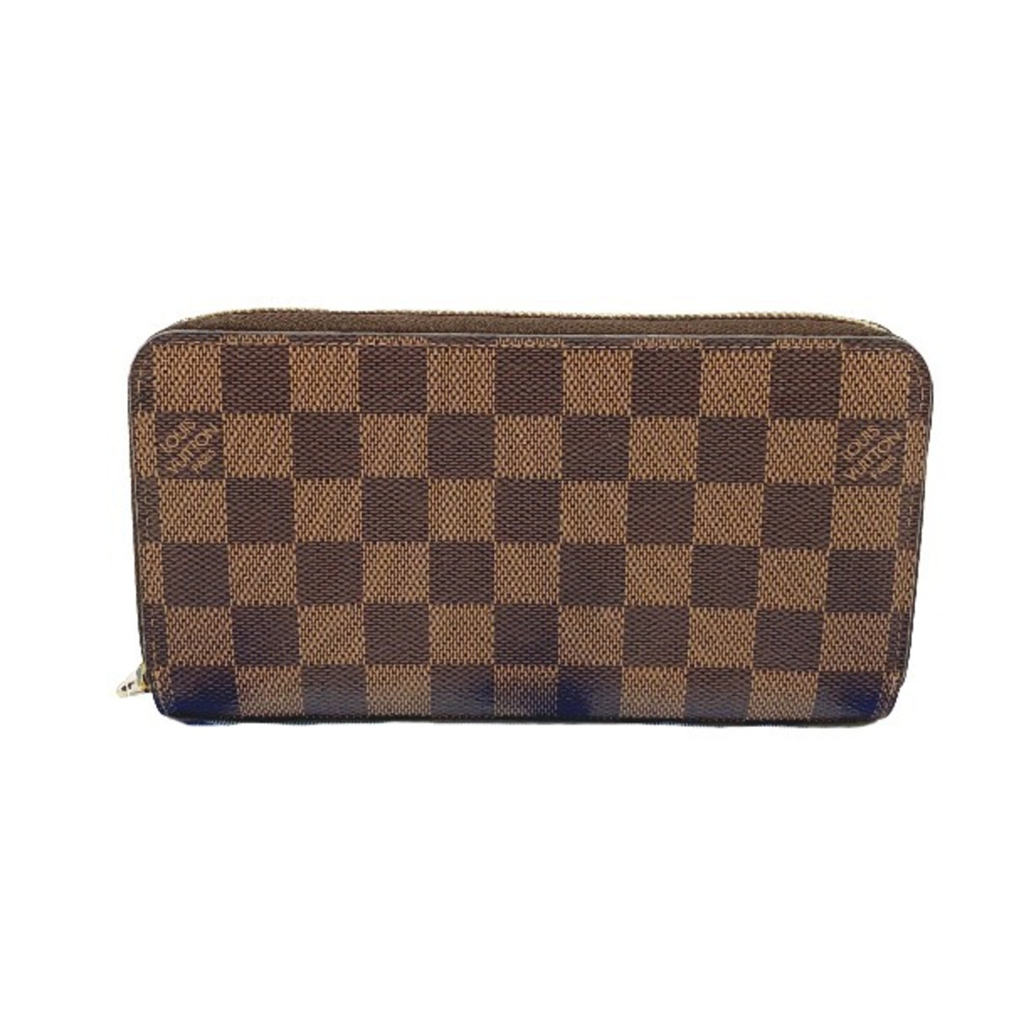 Louis Vuitton Brown Damier Canvas Long Wallet