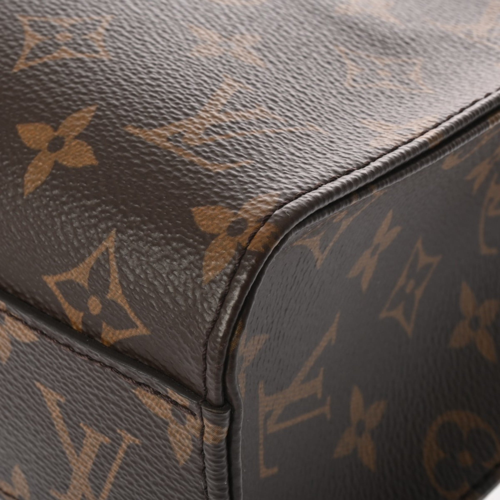 Louis Vuitton Brown Monogram Canvas Tote Bag