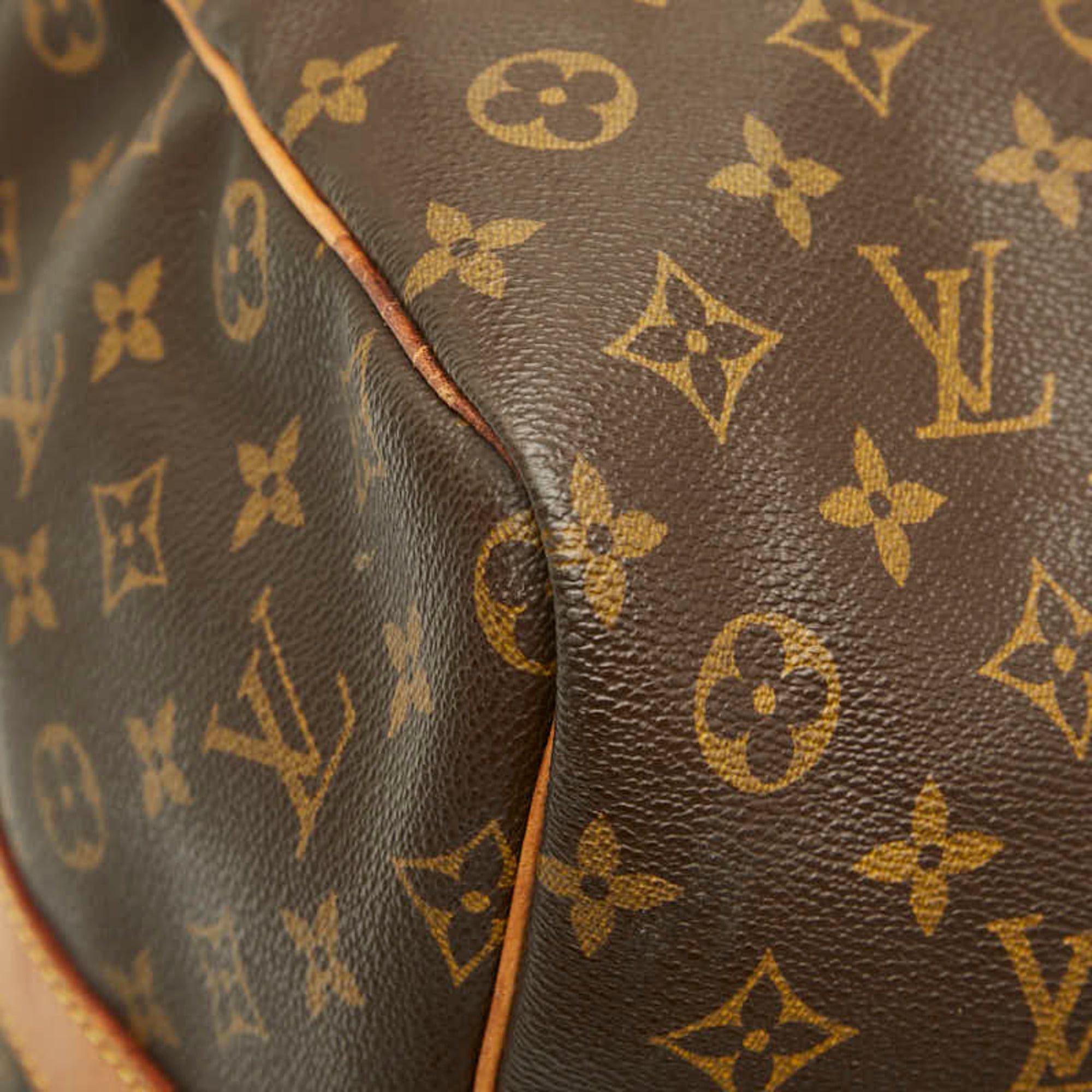 Louis Vuitton Brown Boston Bag