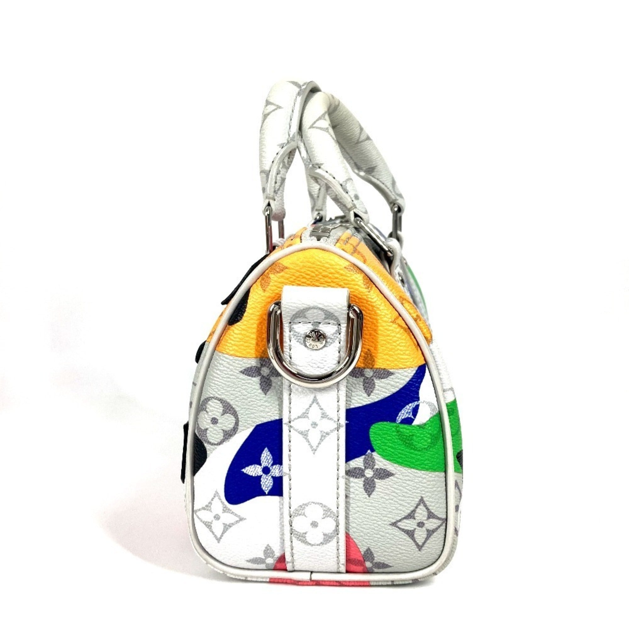Louis Vuitton Multi-Color Monogram Leather Boston Bag Handbag Shoulder Bag