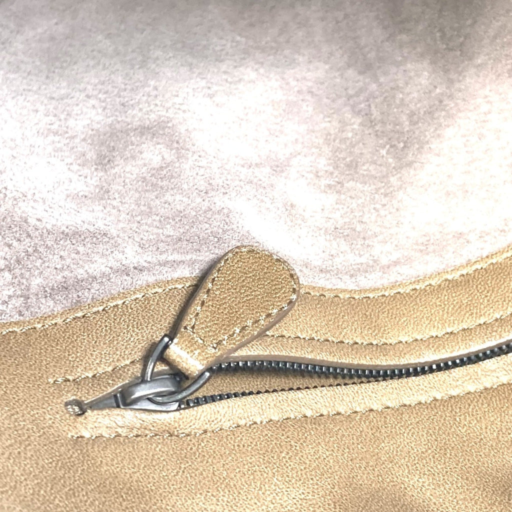 Bottega Veneta Beige Leather Tote Bag