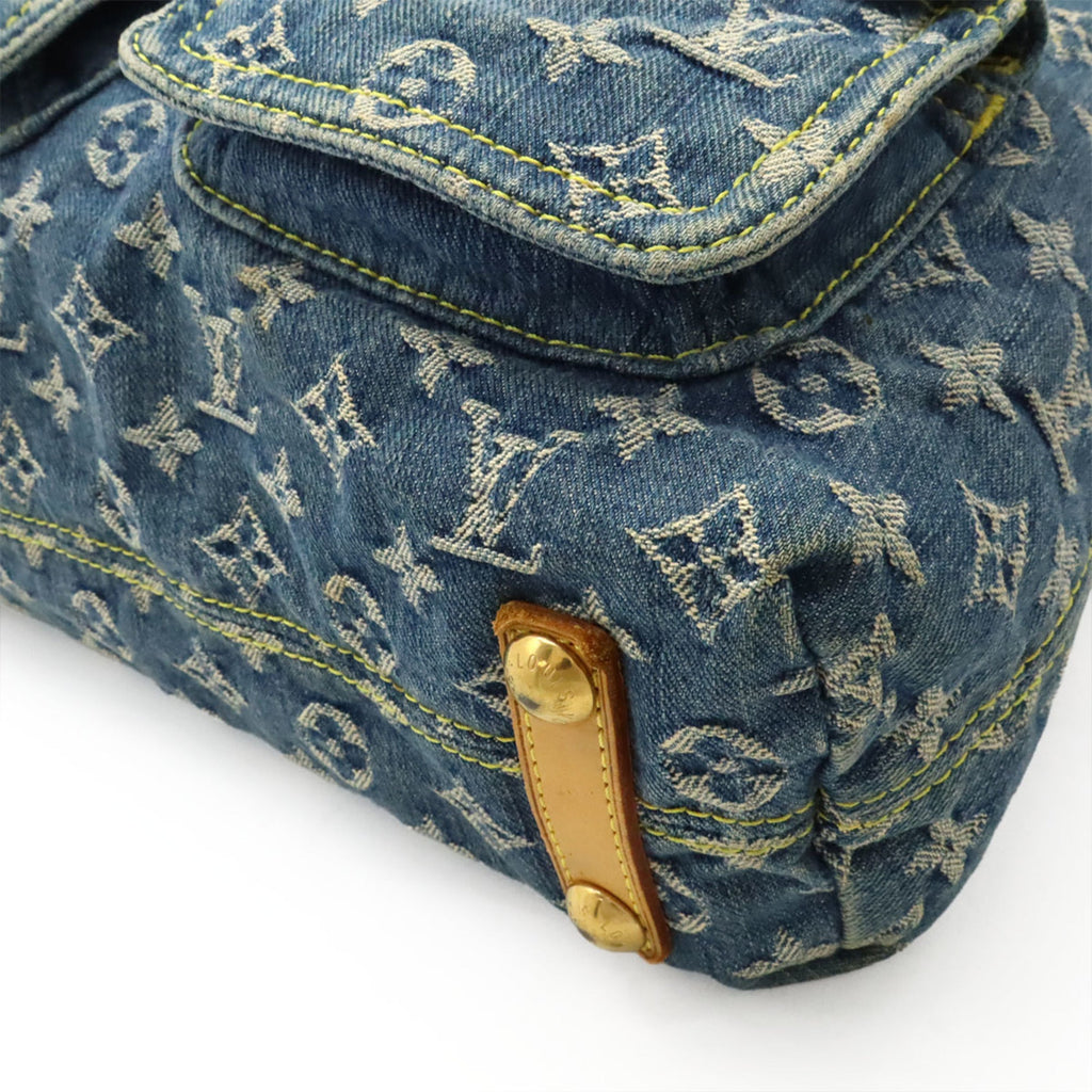 Louis Vuitton Blue Monogram Denim Shoulder Bag