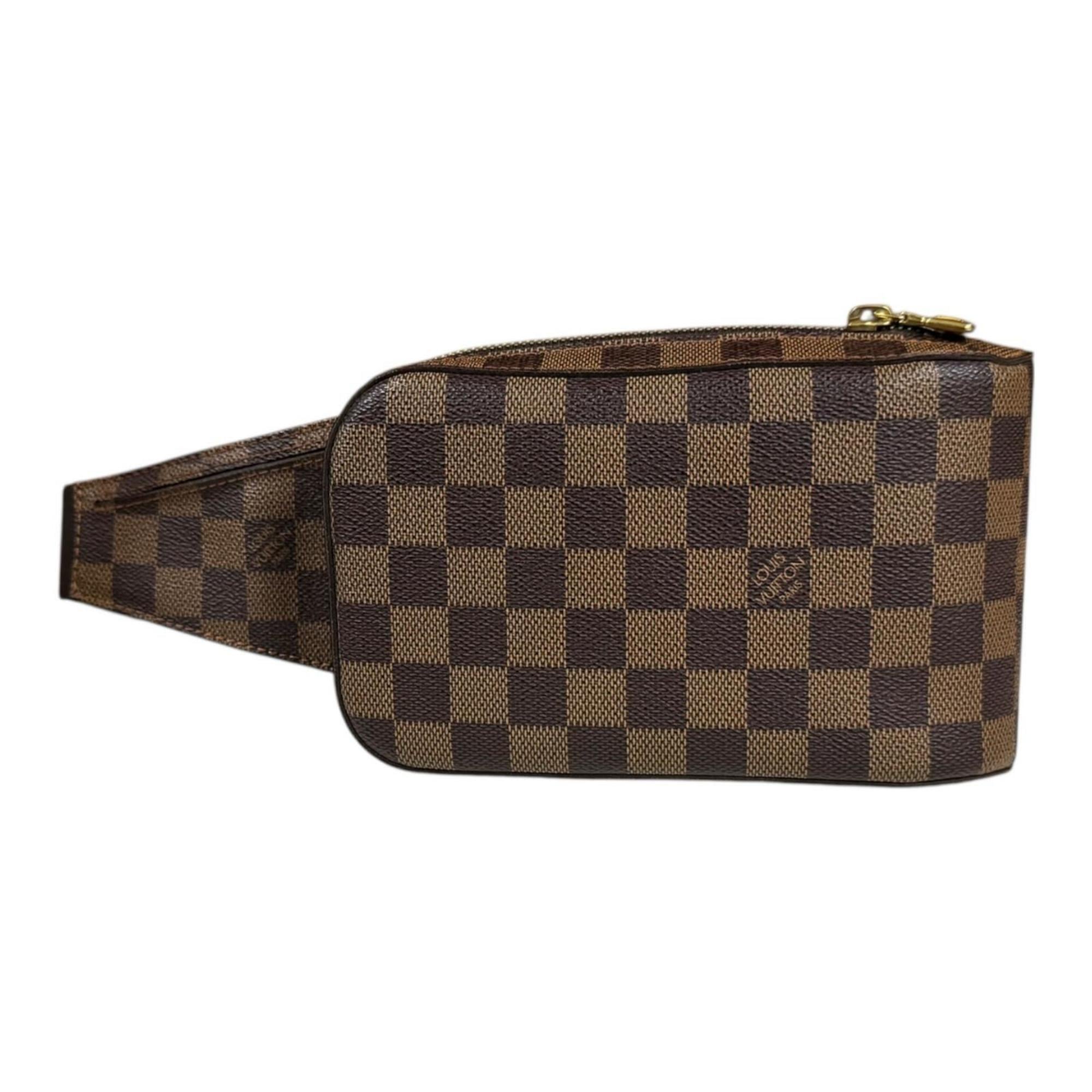 Louis Vuitton Brown Damier Canvas Fanny Pack Sling Bag