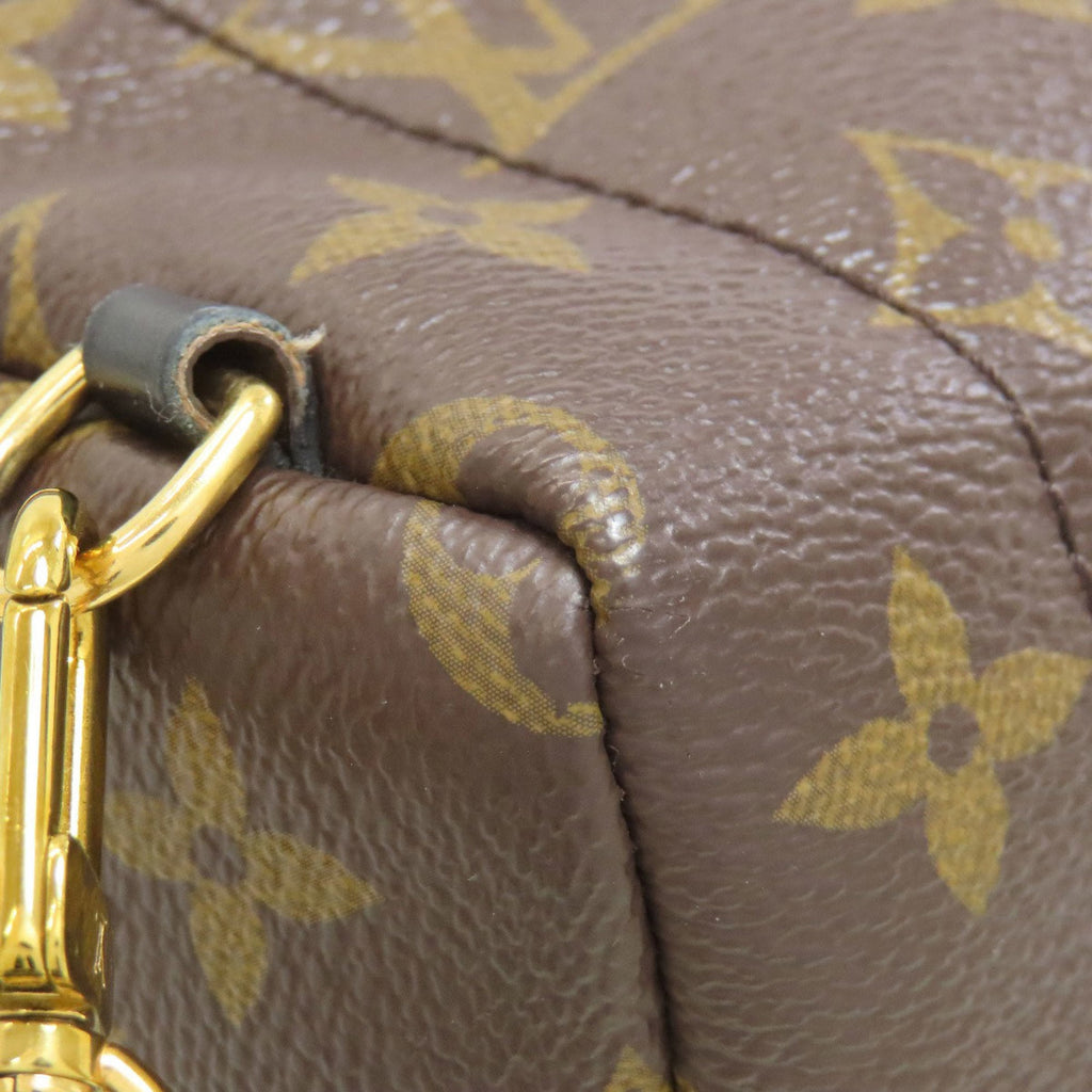 Louis Vuitton Monogram Black Pvc Backpack