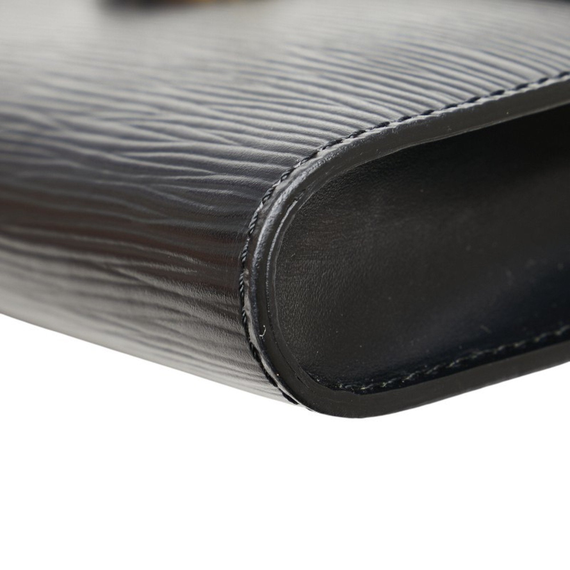 Louis Vuitton Epi Black Noir Leather Shoulder Bag
